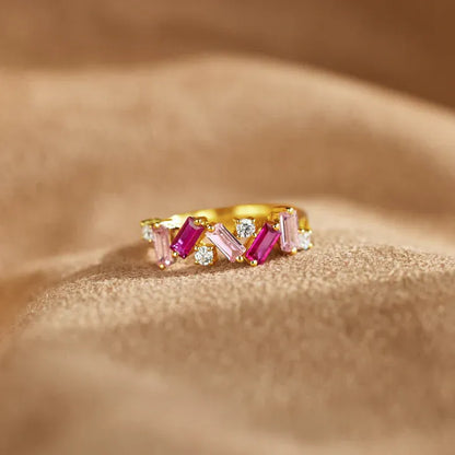 Breast Cancer Pink Diamond Ring | Buy 1, Get 1 FREE
