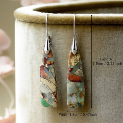 Charm - Vintage Natural Stone Earrings