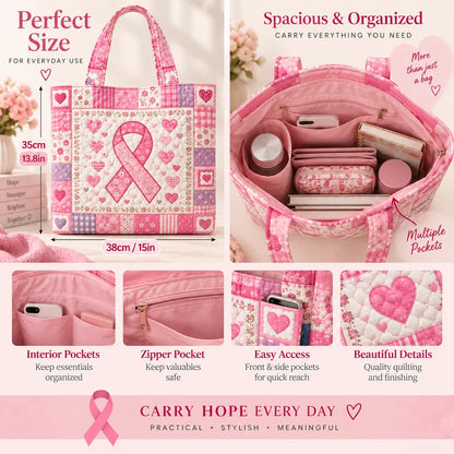 Breast Cancer Awareness Tote Bag
