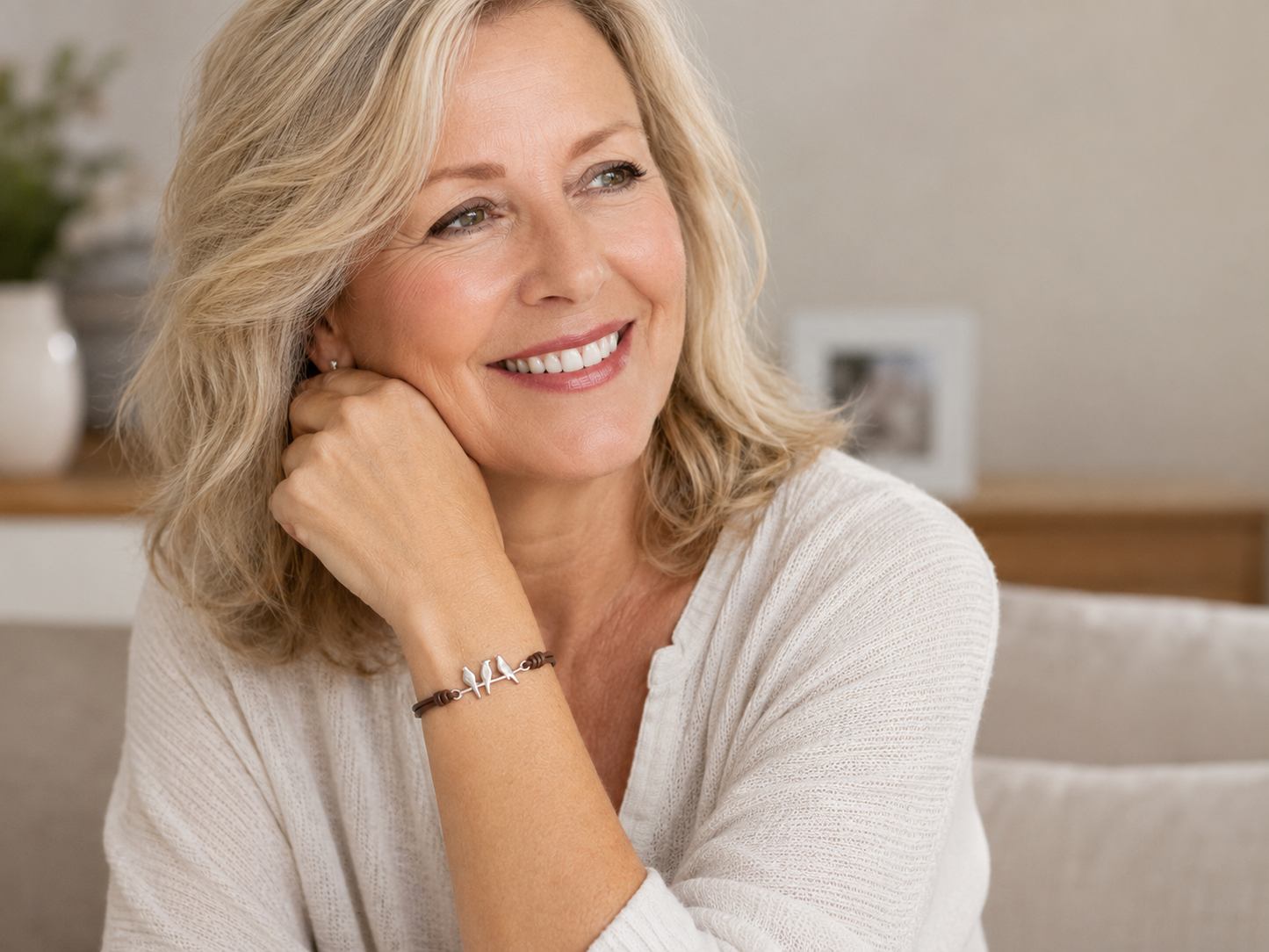 Birds of Love Bracelet | Breast Cancer Awareness