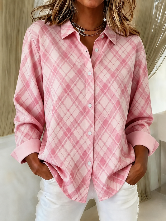 Casual Pink Awareness Top