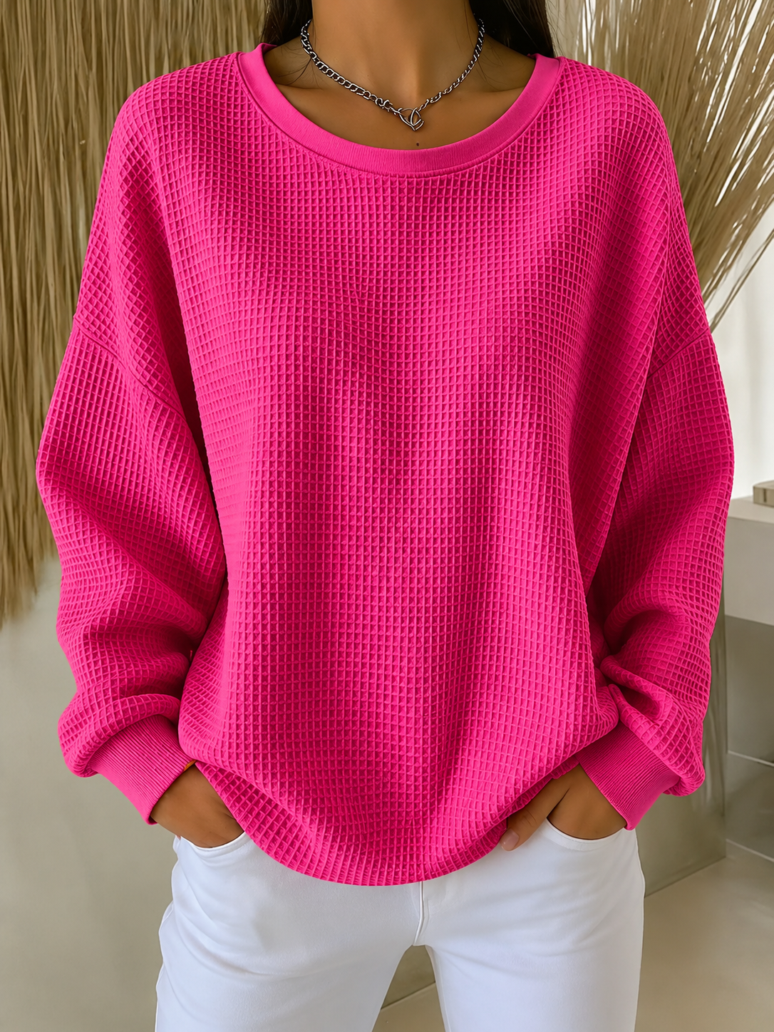 Casual Pink Awareness Top