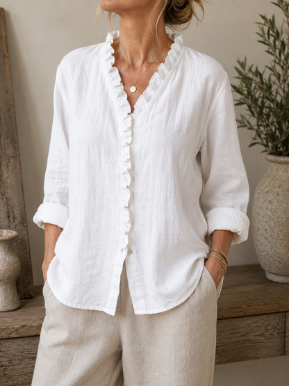 Wear Pink | Eline White Blouse