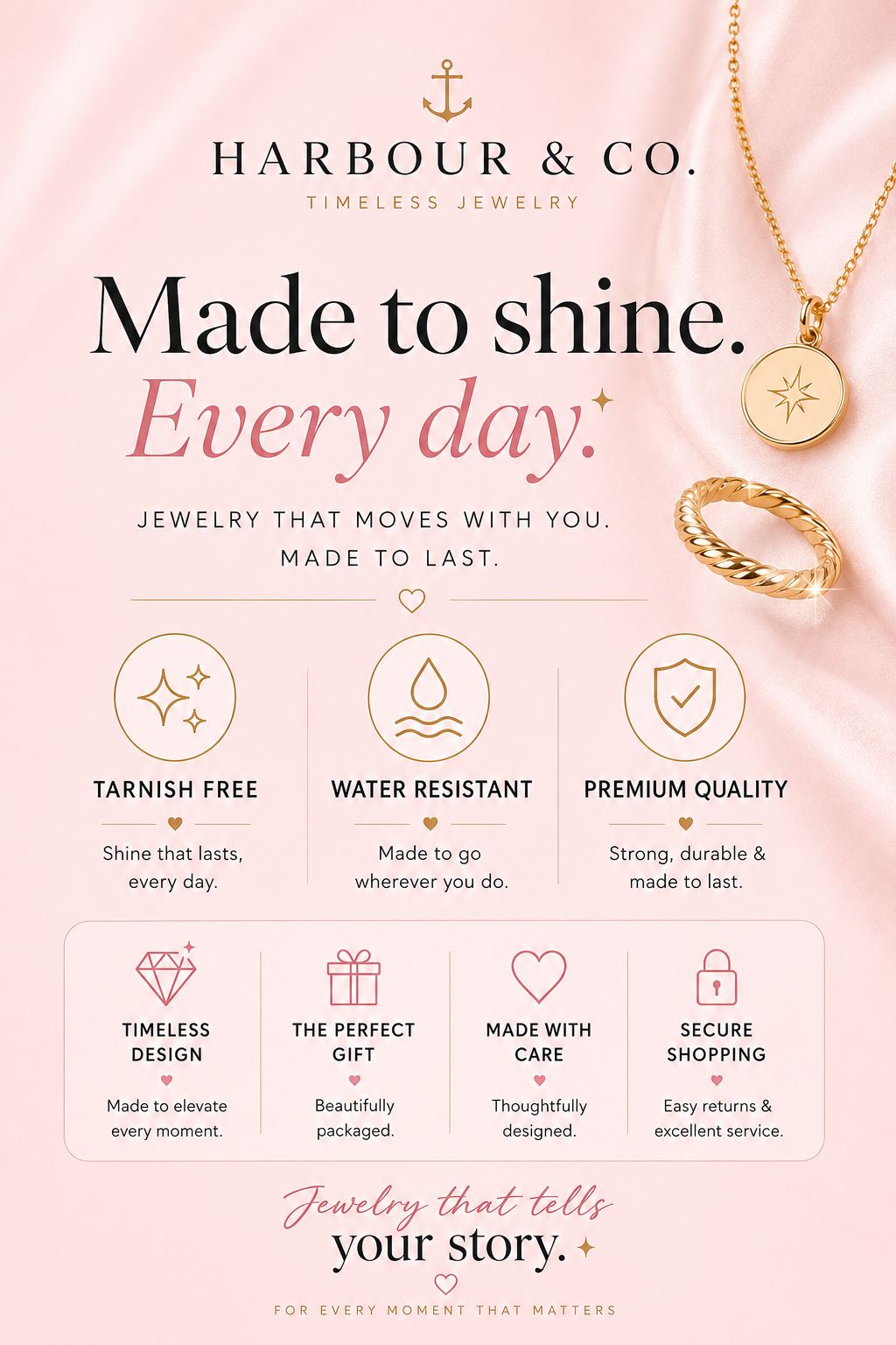 Pearls With a Purpose Breast Cancer Earrings