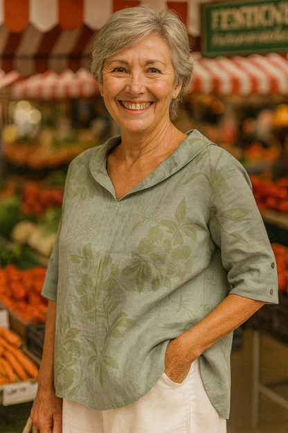 Maristelle | Bloom Blouse – Flattering Fit, Carefree Comfort