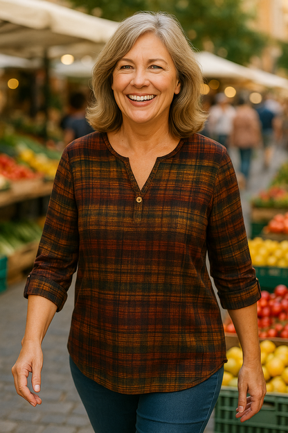 Delyse | Relaxed Elegance Blouse – Flows Beautifully, Flatters Effortlessly