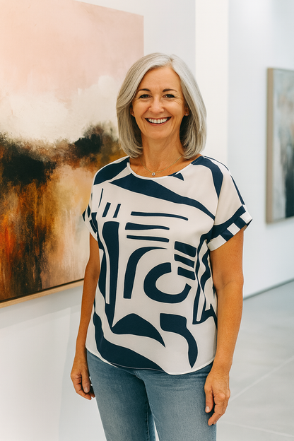 Nova |  Artistic Flow Top – Light, Flattering & Carefree