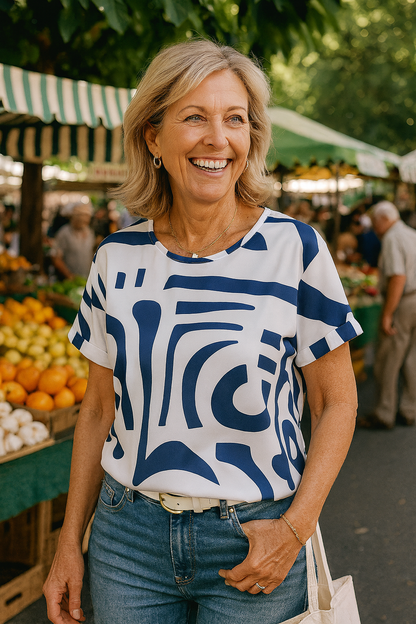 Nova |  Artistic Flow Top – Light, Flattering & Carefree