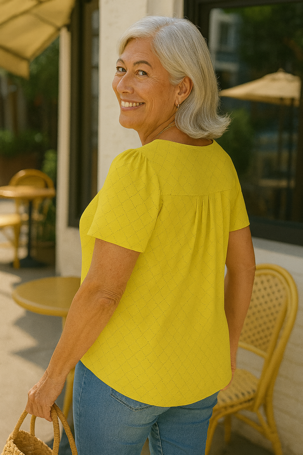 Colleen Luxe | Pleated Comfort Top – Everyday Confidence