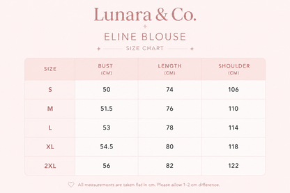 Wear Pink | Eline Blue Blouse