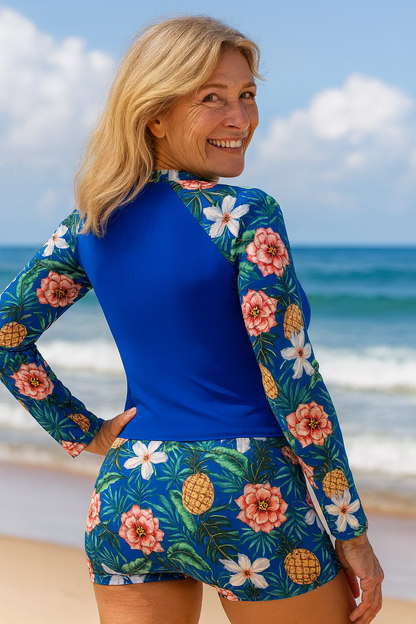 AquaGrace| Tankini Set – Sun-Safe Confidence, All-Day Comfort