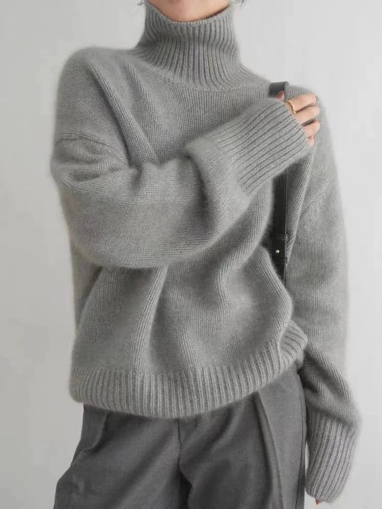 MONIKA | High Collar made of Cashmere