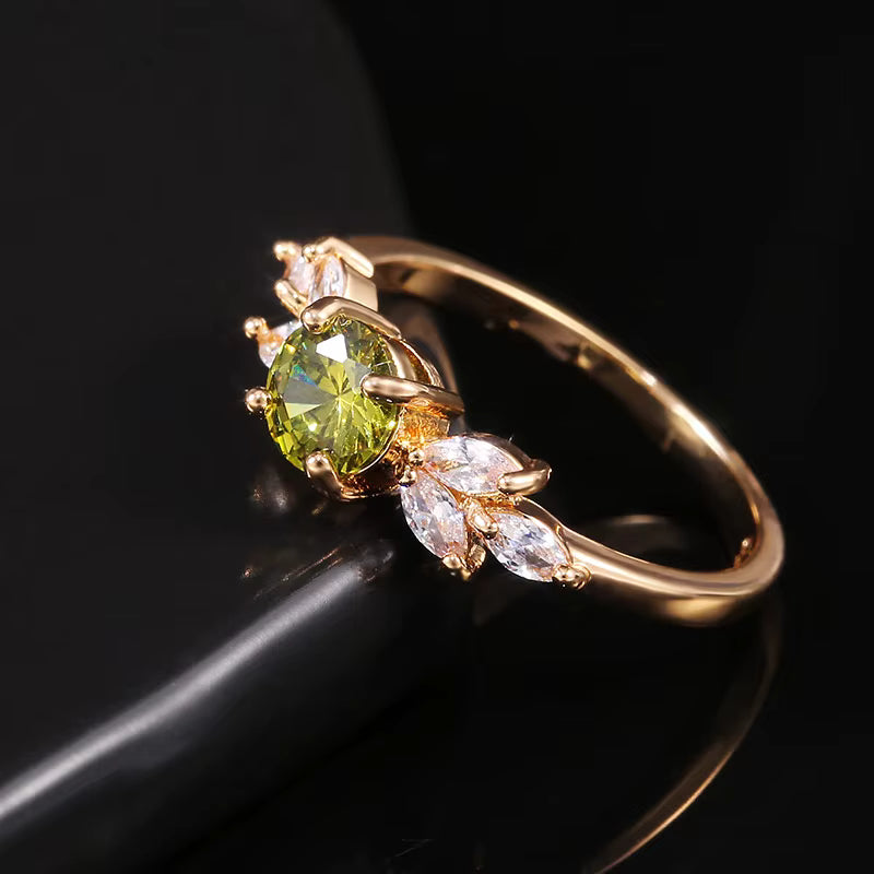 All Awareness –  Green Royal Hoop Ring | 1+1 Free