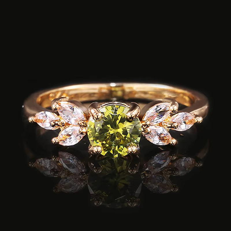 All Awareness –  Green Royal Hoop Ring | 1+1 Free