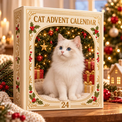 Cat Advent Calendar 2026 – 24 Adorable Christmas Cat Ornaments