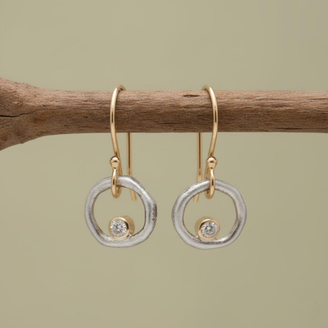 Laura Vintage Zirconia Earrings