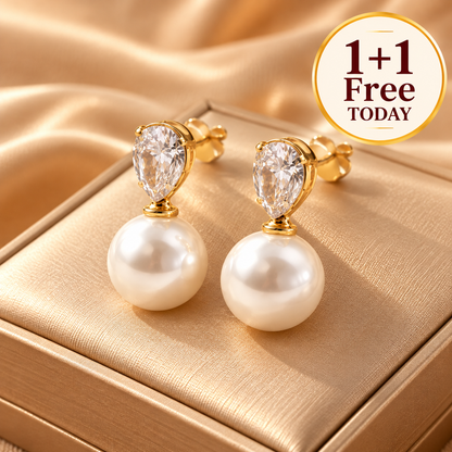 Drops Pearl Earrings