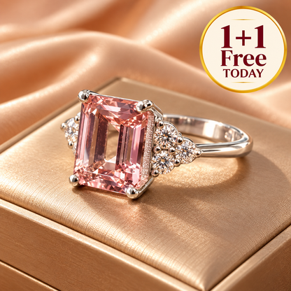 Pink Emerald Ring