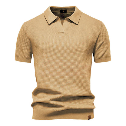 Textured Polo Shirt