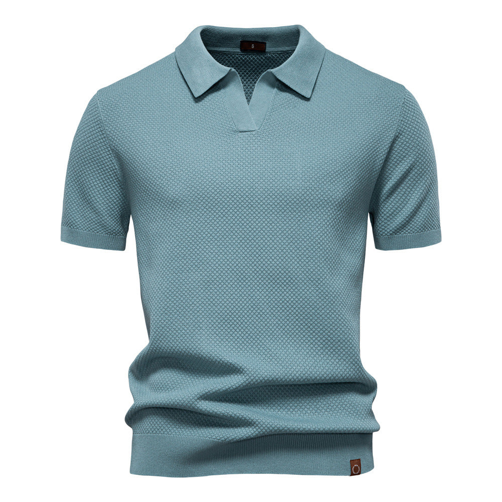Textured Polo Shirt