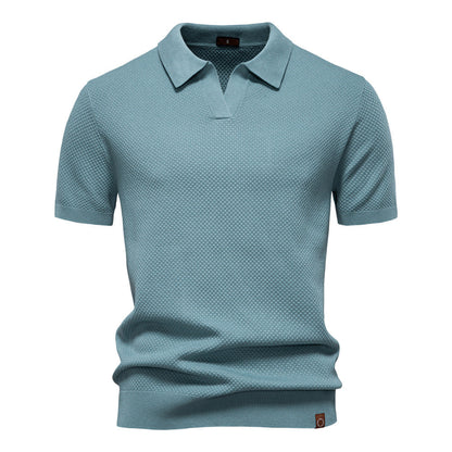 Textured Polo Shirt