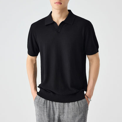 Textured Polo Shirt