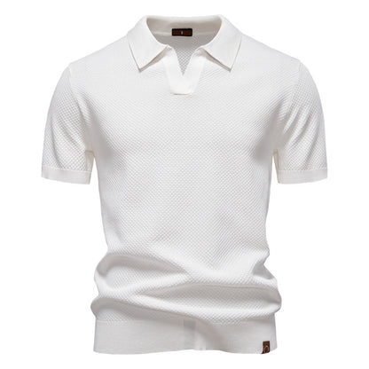 Textured Polo Shirt