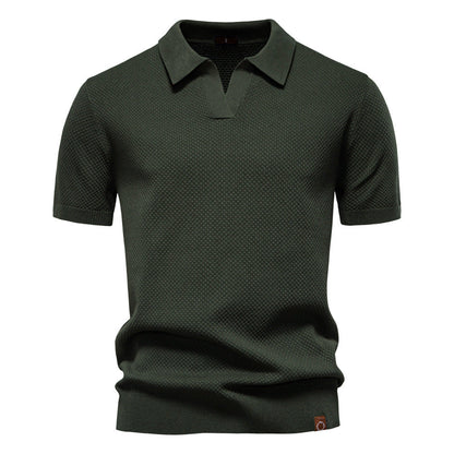 Textured Polo Shirt