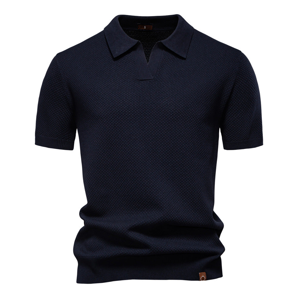 Textured Polo Shirt