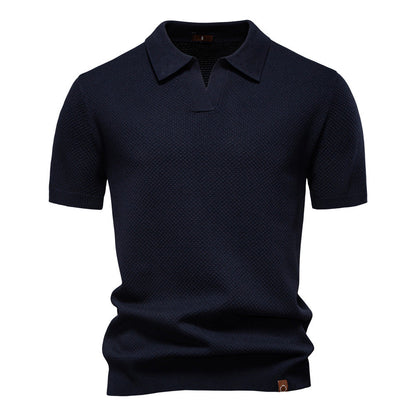 Textured Polo Shirt
