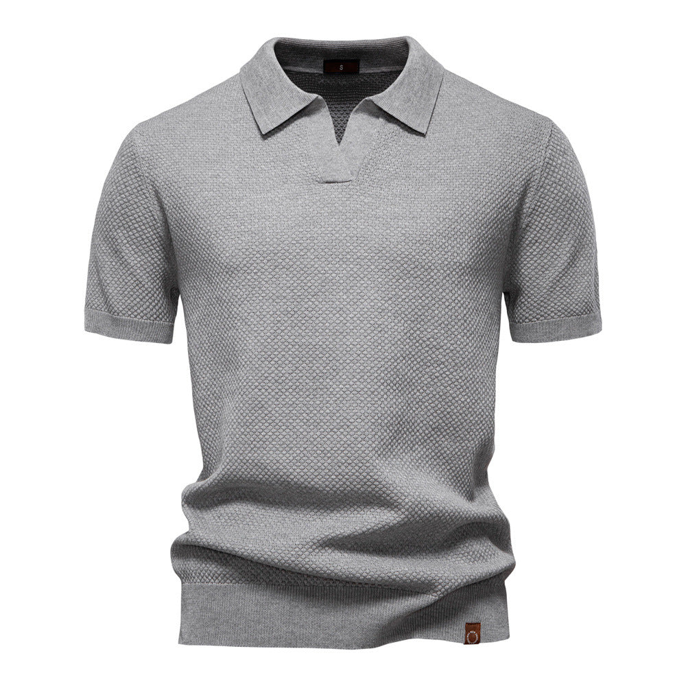 Textured Polo Shirt