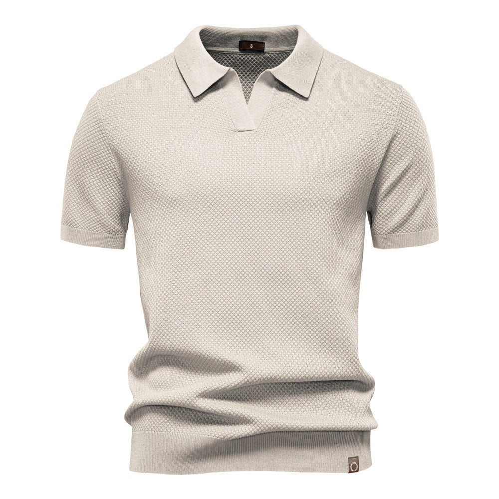 Textured Polo Shirt