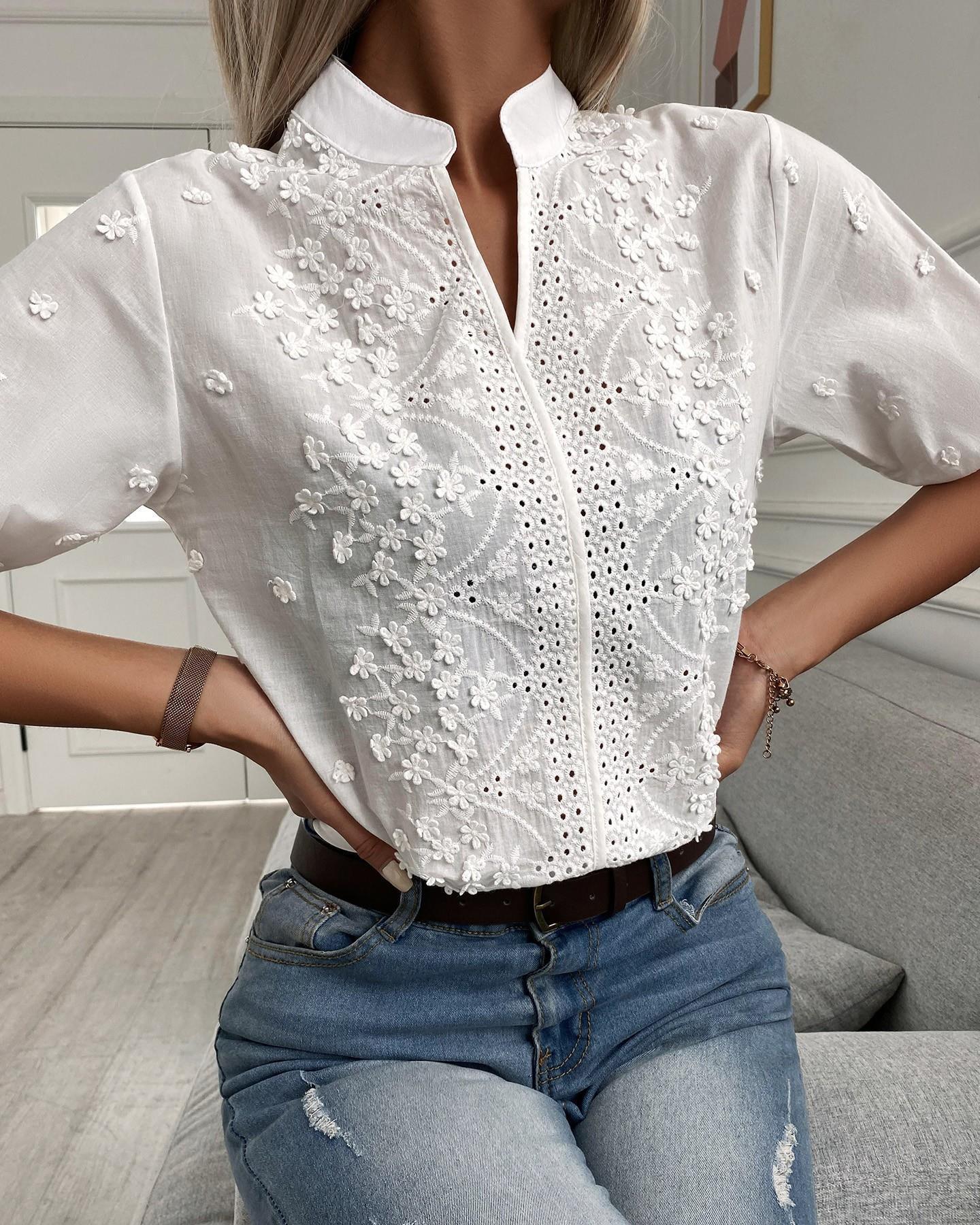 Cambria – Embroidered Blouse