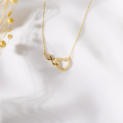 Infinity Heart Necklace | 1+1 FREE TODAY