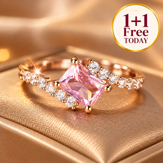 Soft Pink Ribbon 2026 Ring