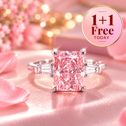 Classic Ribbon Pink Ring