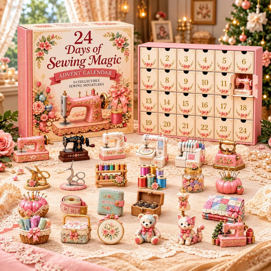 24 Days of Sewing Magic – Christmas Advent Calendar