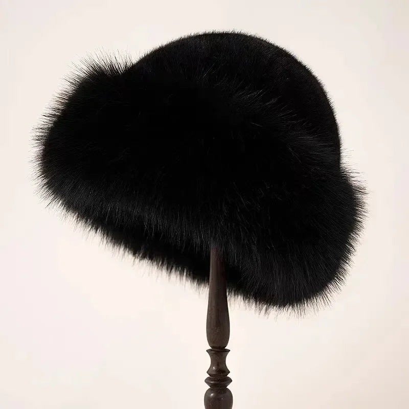 AMBER | Luxe Vegan Fur Hat