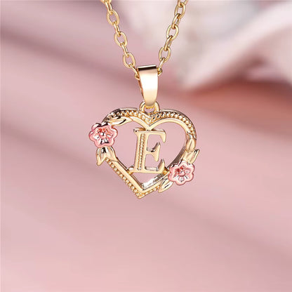 Breast Cancer Awareness - Personalized Letter Necklaces