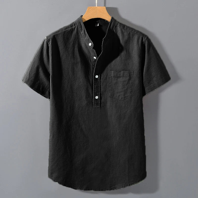 Jude | Smart Casual Stand-Up Shirt