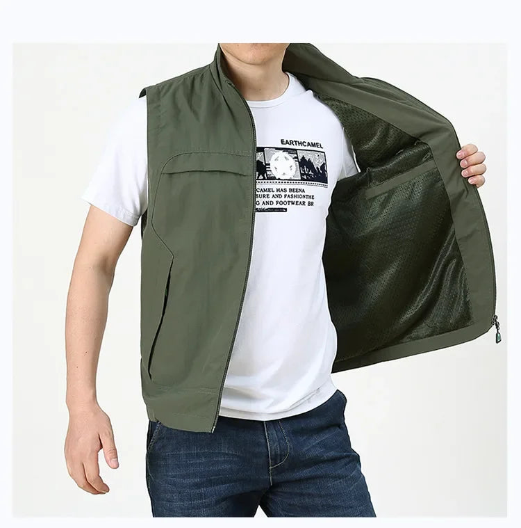 Utility Zip-Up Vest