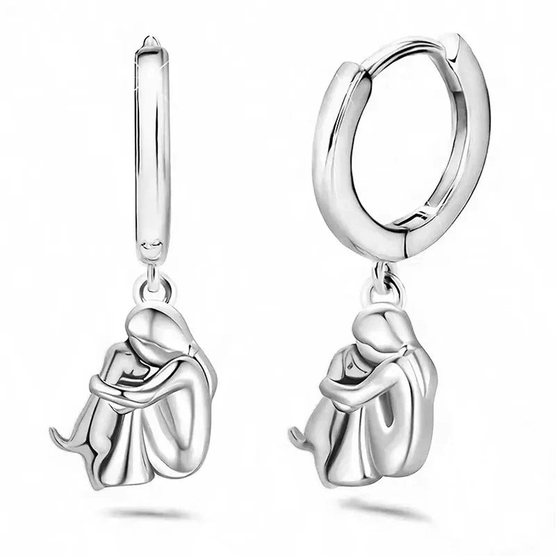 Harbour & Co | Dog Embrace Earrings