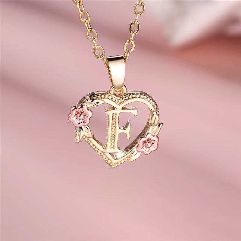 Breast Cancer Awareness - Personalized Letter Necklaces