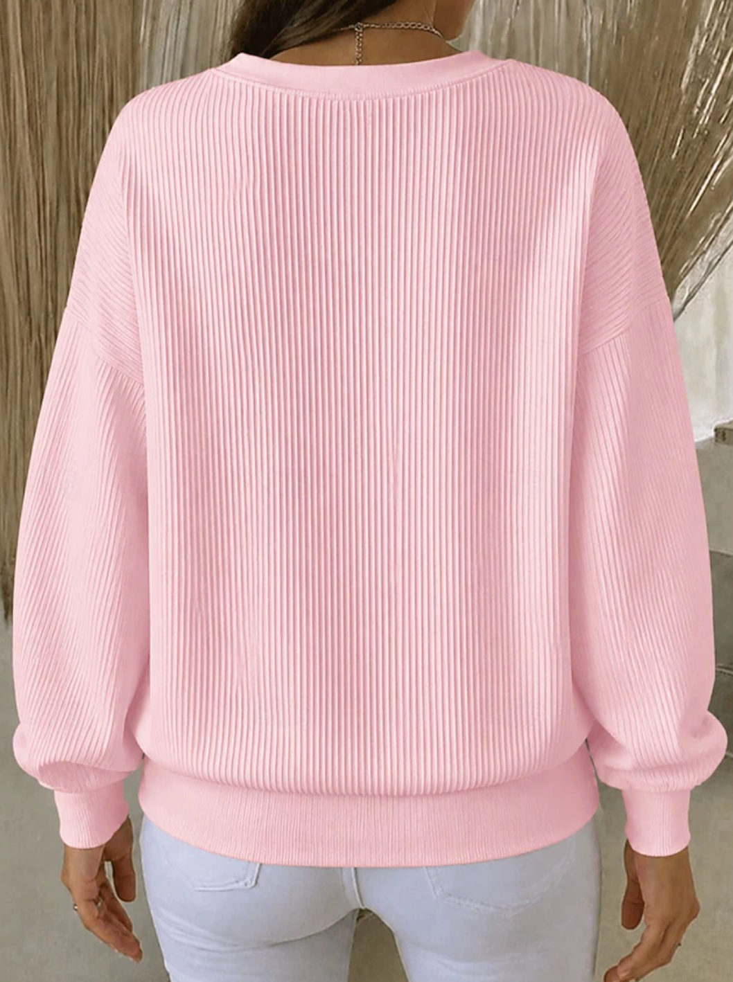 October We Wear Pink Ribbon | Long Sleeve