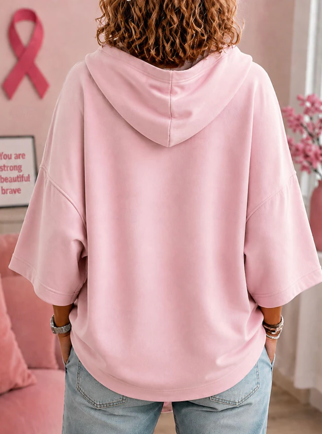 October We Wear Pink Ribbon | Sweater
