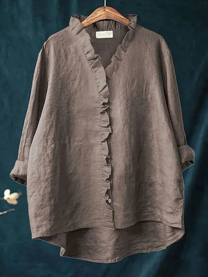 Wear Pink | Eline Brown Blouse