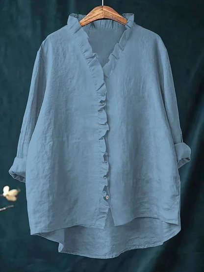Wear Pink | Eline Blue Blouse
