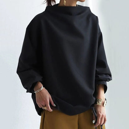 MARGOT | High-Neck Soft Knit Top
