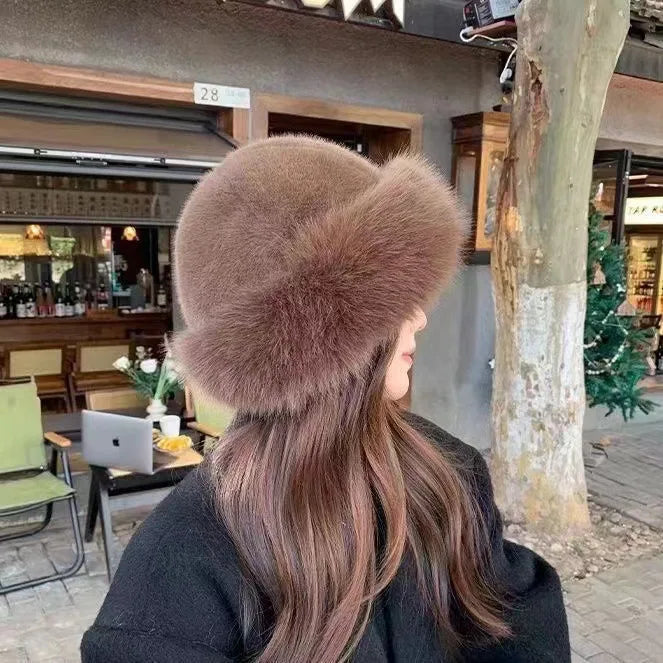 AMBER | Luxe Vegan Fur Hat
