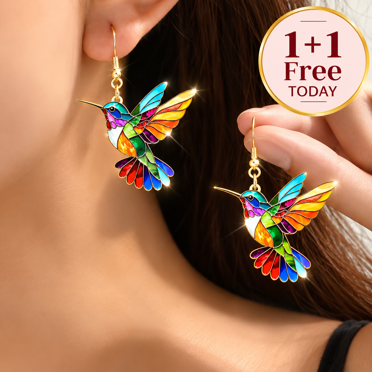Hummingbird Glow Earrings